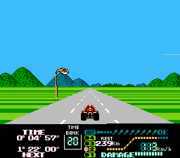 Famicom Grand Prix II - 3D Hot Rally Screenshot 1